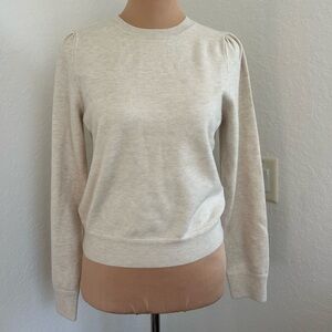 NEW H&M knit puff sleeve top
